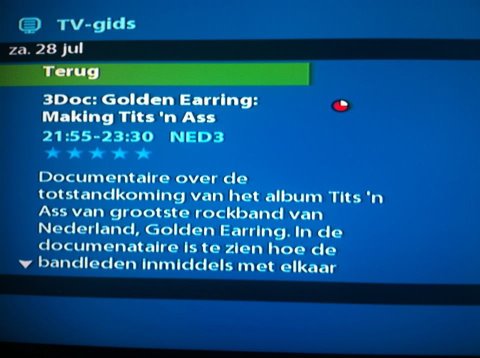 Golden Earring making tits 'n Ass album recordings London documentary